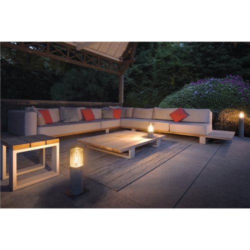 SLV LISENNE POLE 40, E27, grijs, IP54 - Slv 1000665 231360 1000666 a1 h rgb - 20022966