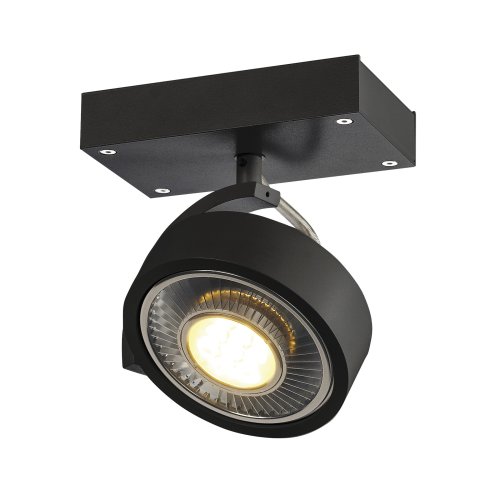 SLV KALU 1 QPAR111 wand- en plafondlamp, zwart, max. 75W - Slv 1000702 3 rgb - 20022989
