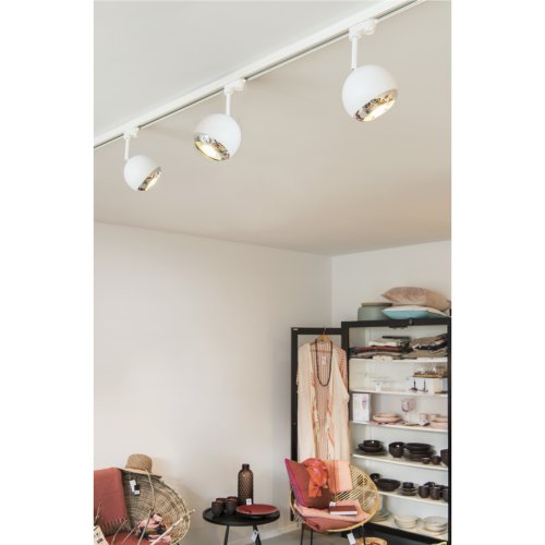 SLV LIGHT EYE 150 QPAR111 spot voor 3-fasen hoogvolt-stroomrail, 3000K, wi - Slv 1000708 a1 - 20201243