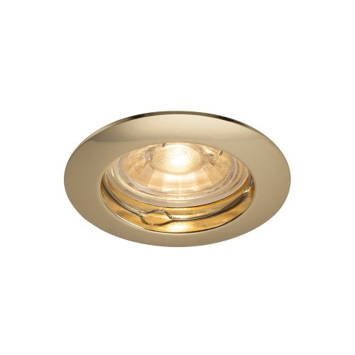 SLV PIKA QPAR51 plafondinbouwlamp, star, messing, max. 50W - Slv 1000716 1 h rgb - 20022998