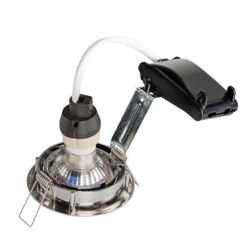 SLV PIKA QPAR51 plafondinbouwlamp, draaibaar, chroom, max. 50W - Slv 1000719 2 rgb - 20023001