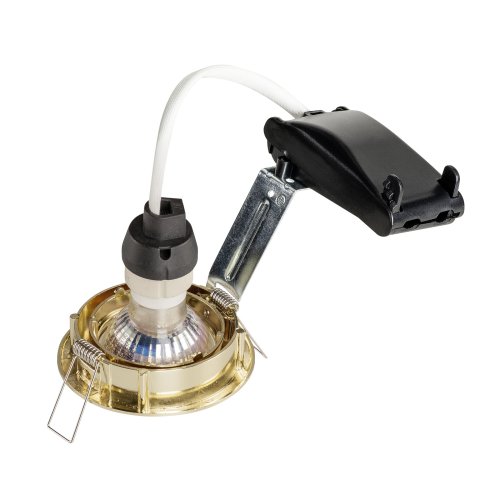 SLV PIKA QPAR51 plafondinbouwlamp, draaibaar, messing, max. 50W - Slv 1000720 2 rgb - 20023002