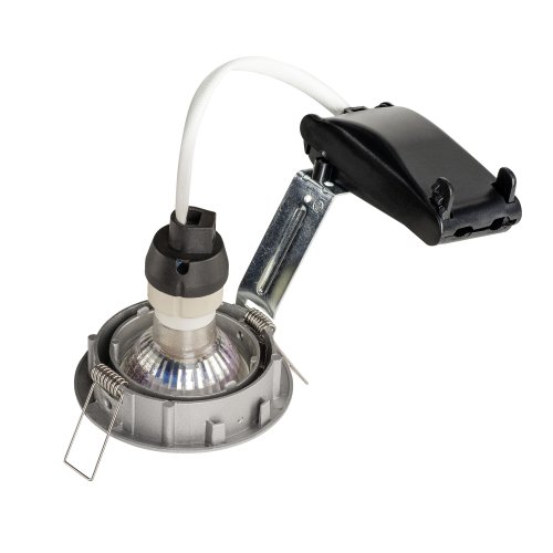 SLV PIKA QPAR51 plafondinbouwlamp, draaibaar, zilvergrijs, max. 50W - Slv 1000721 2 rgb - 20023003