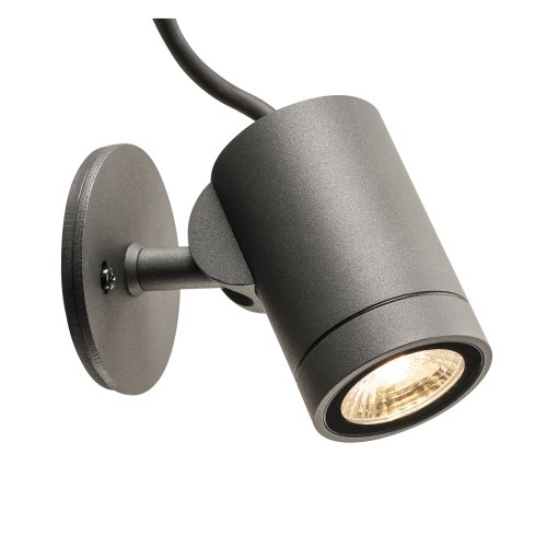 SLV helia led spot s antraciet 1xled 3000k dimbaar - Slv 1000735 2 rgb - 8824002