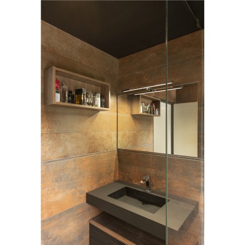 SLV DORISA LED spiegellamp, lang, chroom, 4000K, IP44 - Slv 1000780 a4 h rgb - 20023013