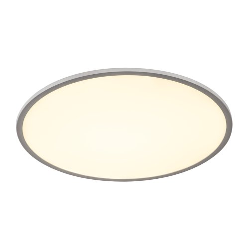 SLV PANEL 60 rond, led indoor plafondopbouwlamp, zilvergrijs, 3000K - Slv 1000785 2 rgb - 20023016