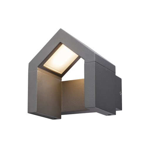 SLV RASCALI WL, led outdoor wandopbouwlamp, antraciet, 3000K - Slv 1000797 1 h rgb - 20023018