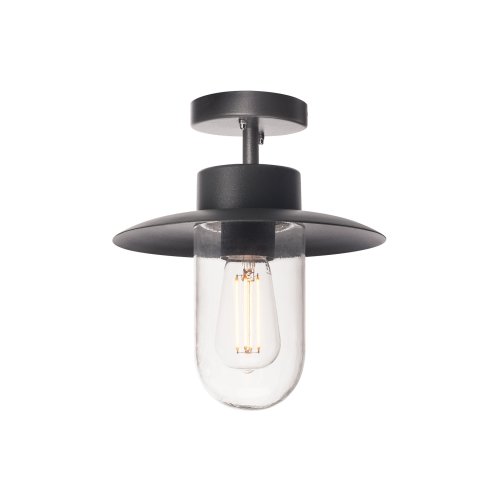 SLV MOLAT E27 Outdoor plafondlamp, antraciet, max. 60W, IP44 - Slv 1000823 1 h rgb - 20023028