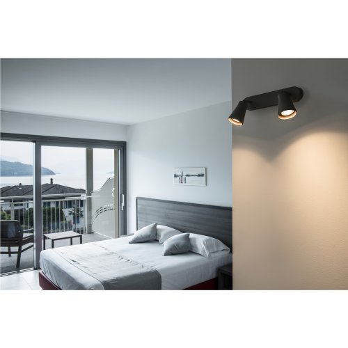 SLV AVO CW Double, indoor wand- en plafondopbouwlamp, QPAR51, zwart, max.  - Slv 1000889 a1 rgb - 20023043