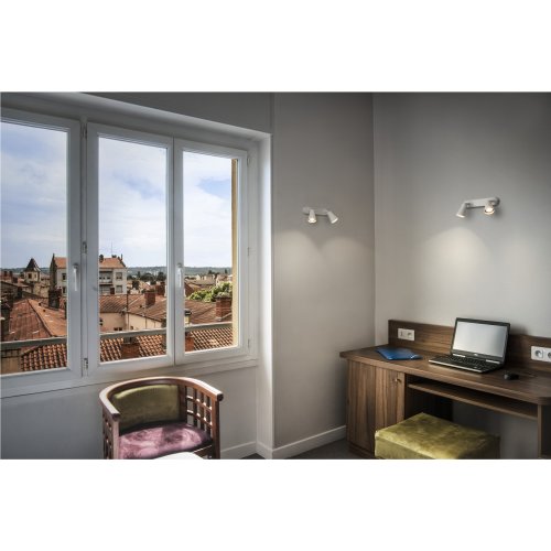 SLV AVO CW Double, indoor wand- en plafondopbouwlamp, QPAR51, wit, max. 50 - Slv 1000890 a1 rgb - 20023044