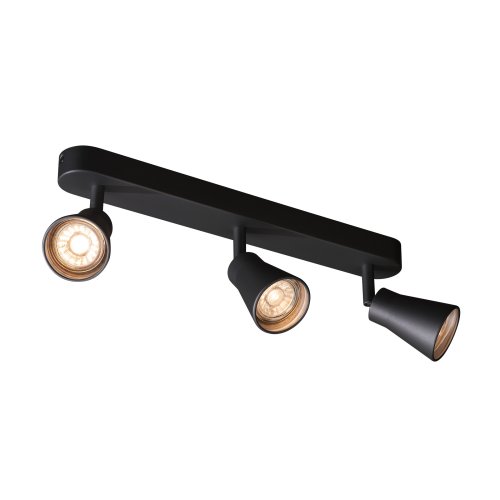 SLV AVO CW Triple, indoor wand- en plafondopbouwlamp, QPAR51, zwart, max.  - Slv 1000892 1 h rgb - 20023046