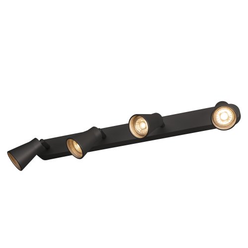 SLV AVO CW Quad, indoor wand- en plafondopbouwlamp, QPAR51, zwart, max. 50 - Slv 1000895 2 rgb - 20023049