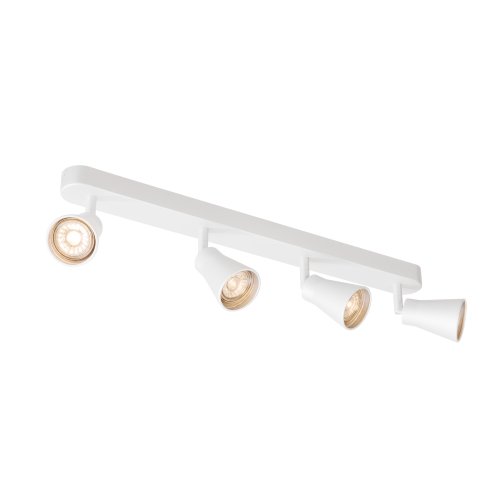 SLV AVO CW Quad, indoor wand- en plafondopbouwlamp, QPAR51, wit, max. 50W - Slv 1000896 1 h rgb - 20023050