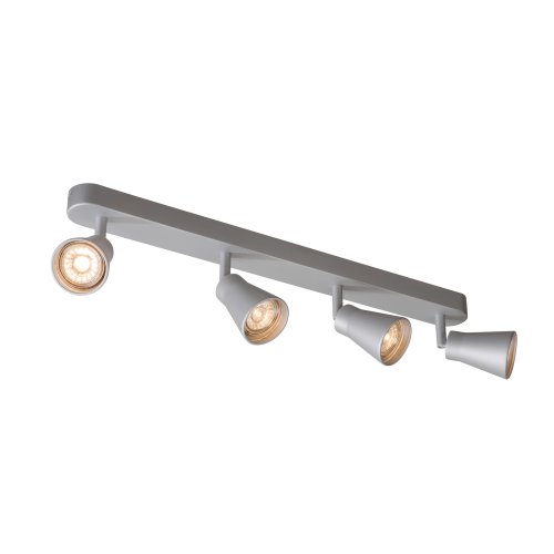 SLV AVO CW Quad, indoor wand- en plafondopbouwlamp, QPAR51, zilver, max. 5 - Slv 1000897 1 h rgb - 20023051