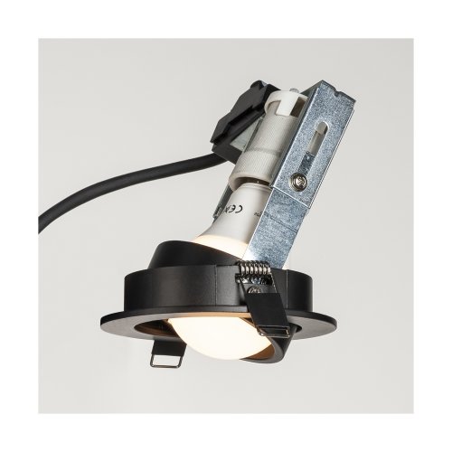 SLV KAHOLO E27 plafondinbouwlamp, zwart, max. 50W - Slv 1000906 d2 rgb - 20023052