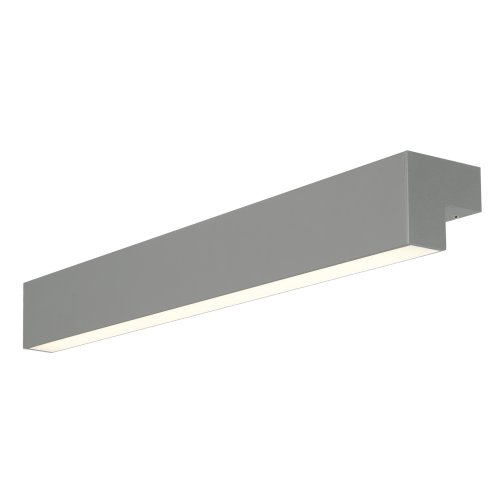 SLV L-LINE 60 LED, wand- en plafondlamp, IP44, 3000 k, 700lm, grijs - Slv 1001301 1 h rgb - 20023118