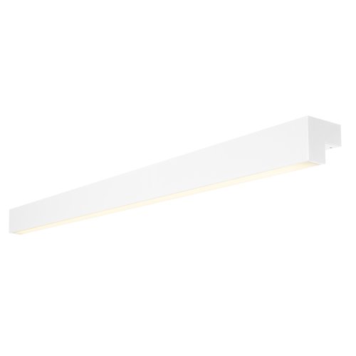 SLV L-LINE 120 LED, wand- en plafondlamp, IP44, 3000 k, 3000 lm, wit - Slv 1001303 1 h rgb - 20023119