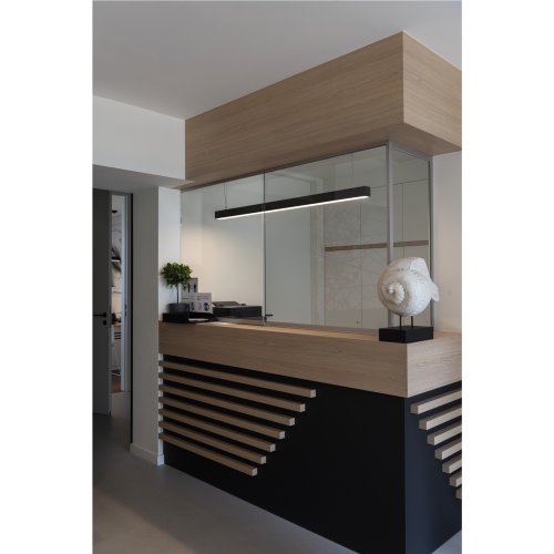 SLV Q-LINE DALI SINGLE LED, hanglamp, dimbaar, 1500 mm, zwart - Slv 1001309 a3 rgb - 20023122
