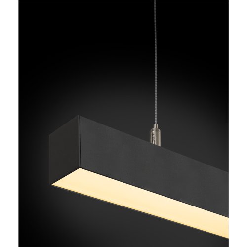 SLV Q-LINE DALI SINGLE LED, hanglamp, dimbaar, 1500 mm, zwart - Slv 1001309 d1 rgb - 20023122