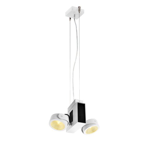 SLV TEC KALU CW, led indoor wand- en plafondopbouwlamp, double, wit/zwart, - Slv 1001436 1001424 3 rgb - 20023157