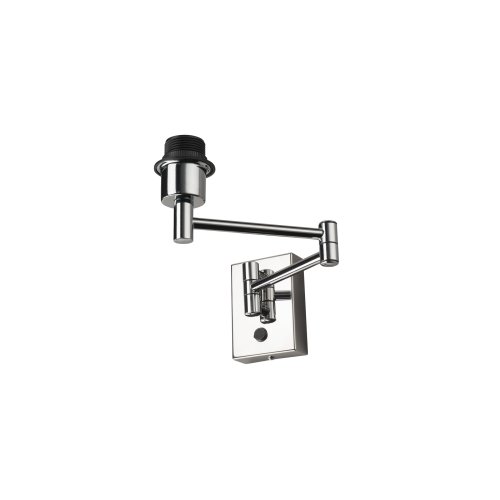 SLV FENDA Base, WL, indoor wandopbouwlamp, E27, max. 40W, chroom - Slv 1001449 1 h rgb - 20023160