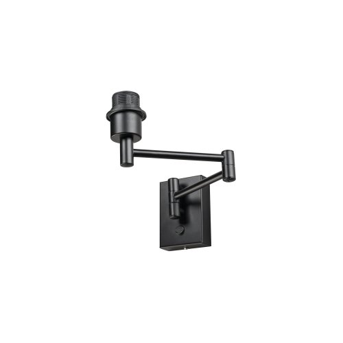 SLV FENDA Base, WL, indoor wandopbouwlamp, E27, max. 40W, zwart - Slv 1001450 1 h rgb - 20023161