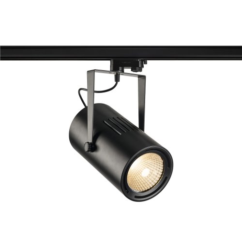 SLV EURO SPOT TRACK, zwart, 3000K, 12&deg;, incl. 3-fasen-adapter - Slv 1001476 1 h rgb - 20023170