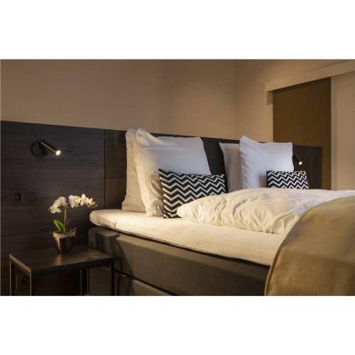 SLV KARPO 30 CW, led indoor wand- en plafondopbouwlamp, single zwart, 3000 - Slv 1001495 a1 h rgb - 20023177