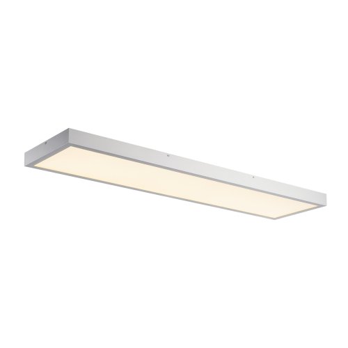 SLV PANEL 1200x300mm led indoor plafondopbouwlamp, 3000K, zilvergrijs - Slv 1001508 1 h rgb - 20023181