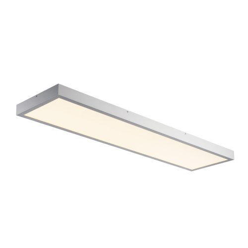 SLV PANEL 1200x300mm led indoor plafondopbouwlamp, 3000K, zilvergrijs - Slv 1001508 2 rgb - 20023181