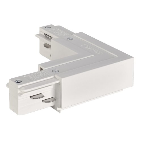 SLV EUTRAC L-verbinder met voedingsmogelijkheid, aarde binnen, verkeerswit - Slv 1001521 1 h rgb - 20023194