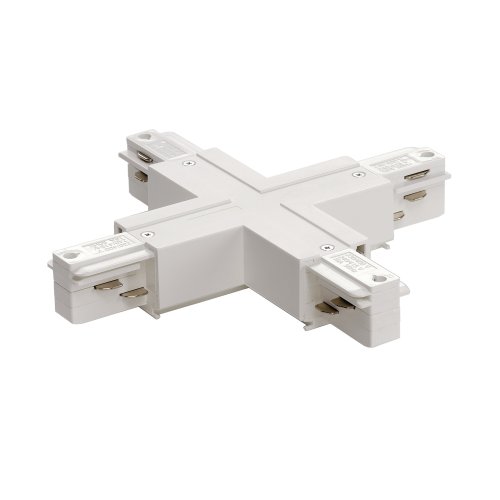 SLV EUTRAC X-verbinder met voedingsmogelijkheid, verkeerswit - Slv 1001522 1 h rgb - 20023195