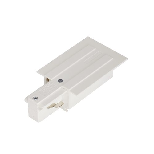 SLV EUTRAC voeding voor 3-fasen inbouwrail, verkeerswit, aarde links - Slv 1001533 1 h rgb - 20023206
