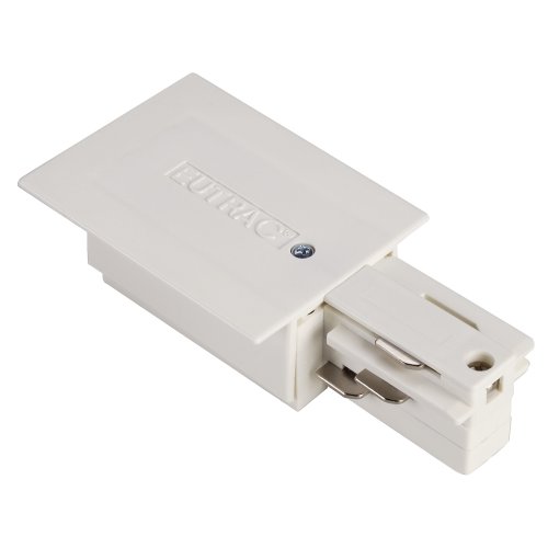 SLV EUTRAC voeding voor 3-fasen inbouwrail, verkeerswit, aarde rechts - Slv 1001534 1 h rgb - 20023207