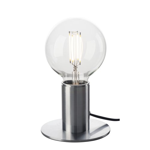 SLV FITU TL, indoor tafellamp, geborsteld aluminium, E27, max. 10W - Slv 1001678 4 rgb - 20023214