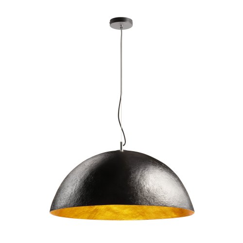 SLV FORCHINI 70 PD, indoor hanglamp, zwart/goud, E27, max. 40W - Slv 1001701 1 h rgb - 20023215