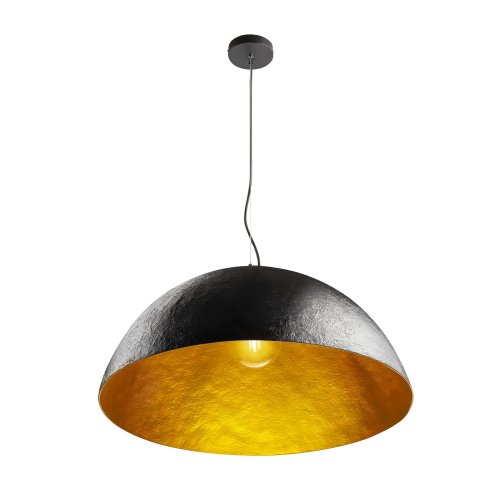 SLV FORCHINI 70 PD, indoor hanglamp, zwart/goud, E27, max. 40W - Slv 1001701 2 rgb - 20023215