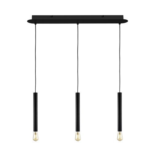 SLV FITU drievoudige rozet lang, zwart - Slv 1001818 1002159 1 h rgb - 20023228
