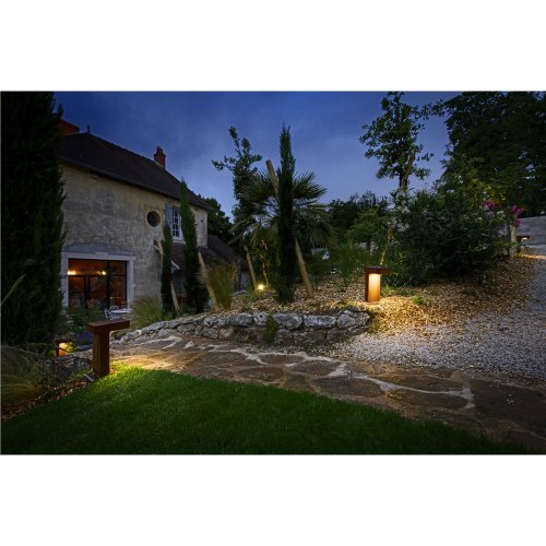 SLV RUSTY&reg; PATHLIGHT 40, led staande buitenlamp, ijzer geroest, IP55, 3000 - Slv 1001823 a3 rgb - 20023230