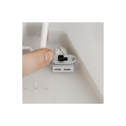 SLV MEDO 30 CW AMBIENT, led indoor wand- en plafondopbouwlamp, TRIAC, zwar - Slv 1001877 d6 rgb - 20023243