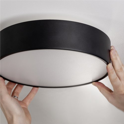 SLV MEDO 30 CW AMBIENT, led indoor wand- en plafondopbouwlamp, TRIAC, zwar - Slv 1001877 d7 rgb - 20023243