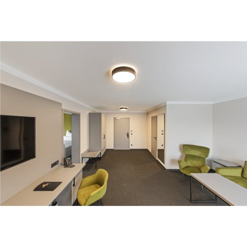 SLV MEDO 40 CW AMBIENT, led indoor wand- en plafondopbouwlamp, TRIAC, zwar - Slv 1001883 a1 h rgb - 20023249