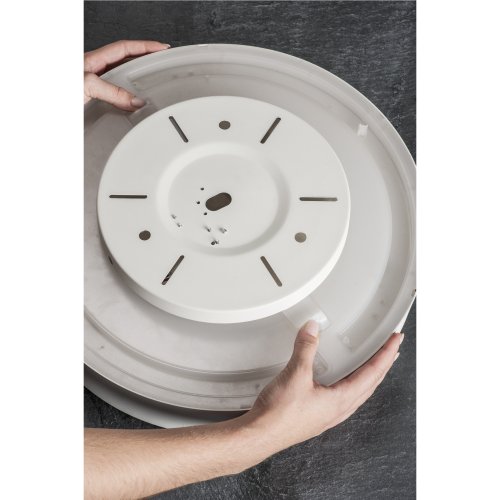 SLV MEDO 40 CW AMBIENT, led indoor wand- en plafondopbouwlamp, TRIAC, wit, - Slv 1001884 d4 rgb - 20023250