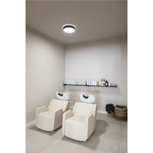 SLV MEDO 30 CW AMBIENT, led indoor wand- en plafondopbouwlamp, DALI, zwart - Slv 1001889 a1 h rgb - 20023255