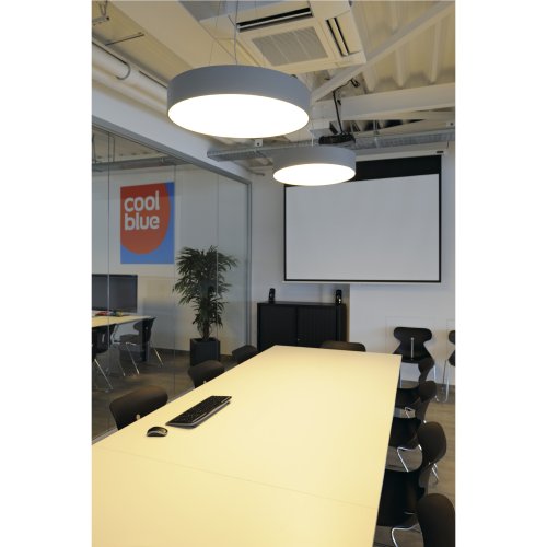 SLV MEDO 60 CW AMBIENT, led indoor wand- en plafondopbouwlamp, DALI, zilve - Slv 1001899 a2 h rgb - 20023265
