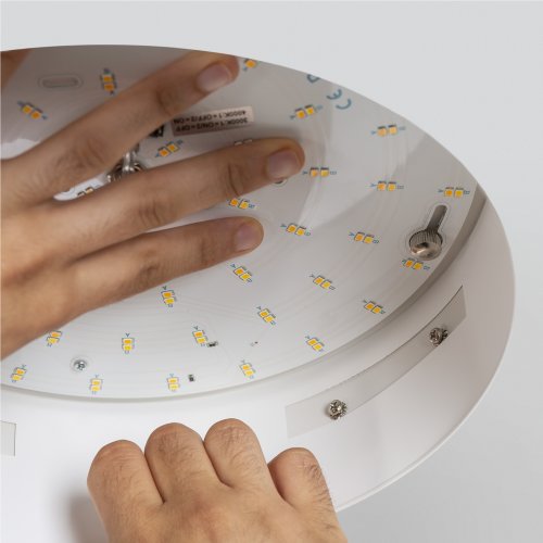 SLV MEDO 30 EL, led indoor plafondinbouwlamp, zonder rand, wit, 3000/4000K - Slv 1001901 d8 rgb - 20023267