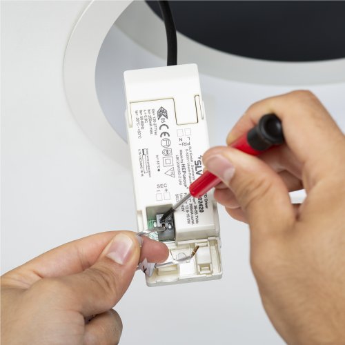 SLV MEDO 30 EL, led indoor plafondinbouwlamp, met rand, wit, 3000/4000K - Slv 1001905 d7 rgb - 20023271