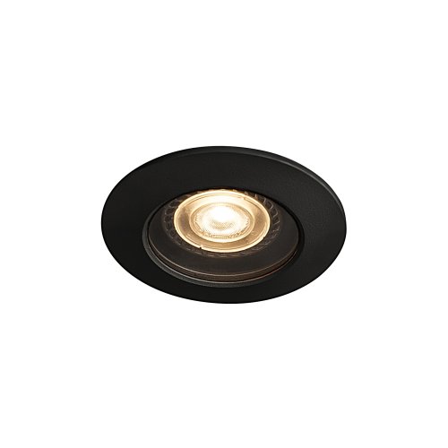 SLV VARU QPAR51 DL, plafondinbouwarmatuur voor buiten, zwart, IP20/65 - Slv 1001930 1 h rgb - 20023276