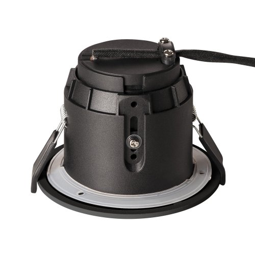 SLV VARU QPAR51 DL, plafondinbouwarmatuur voor buiten, zwart, IP20/65 - Slv 1001930 d1 rgb - 20023276