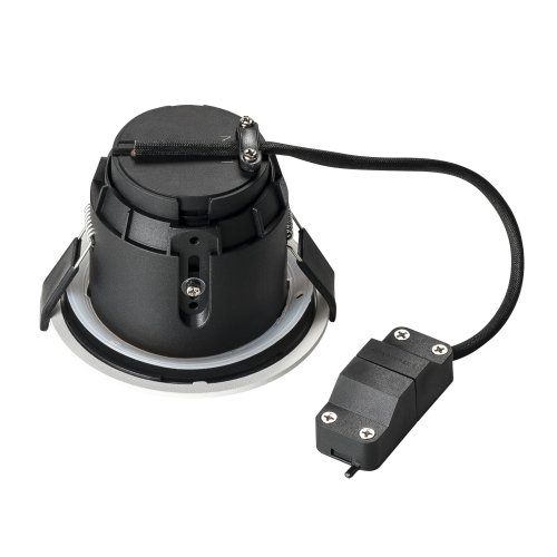 SLV VARU QPAR51 DL, plafondinbouwarmatuur voor buiten, zwart/wit, IP20/65 - Slv 1001931 2 rgb - 20023277